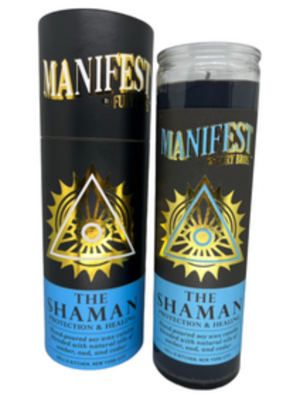 New The Manifest Shaman Candle - Protection and Healing.